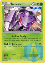 Genesect - 10/101 - Cracked Ice Holo Mind Wipe Theme Deck Exclusive